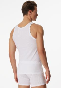Afbeelding voor product Singlet van het merk Schiesser in het Wit