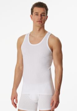 Afbeelding voor product Singlet van het merk Schiesser in het Wit