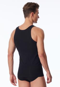 Afbeelding voor product Singlet van het merk Schiesser in het Zwart
