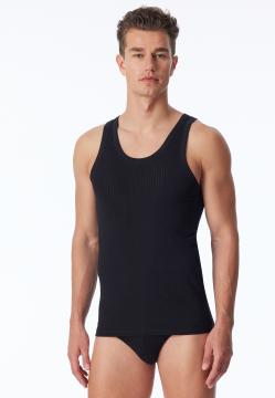 Afbeelding voor product Singlet van het merk Schiesser in het Zwart