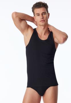 Afbeelding voor product Singlet van het merk Schiesser in het Zwart