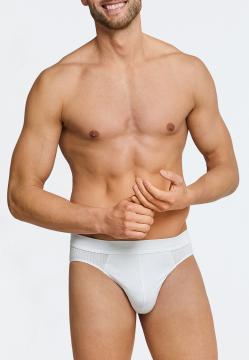 Afbeelding voor product Slip van het merk Schiesser in het Wit