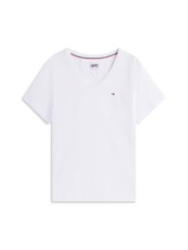 Afbeelding voor product T-shirt van het merk Tommy Jeans in het Wit