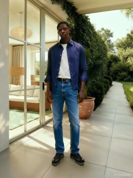 Afbeelding voor product Hemd van het merk Tommy Jeans in het Marine