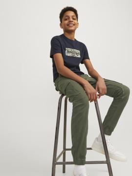 Afbeelding voor product Broek van het merk Jack & Jones Junior in het Kaki
