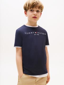 Afbeelding voor product T-shirt van het merk Tommy Hilfiger in het Marine
