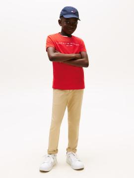 Afbeelding voor product T-shirt van het merk Tommy Hilfiger in het Rood