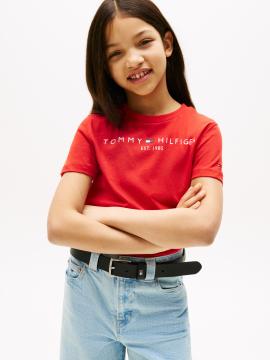 Afbeelding voor product T-shirt van het merk Tommy Hilfiger in het Rood