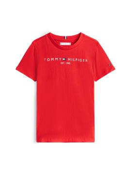 Afbeelding voor product T-shirt van het merk Tommy Hilfiger in het Rood