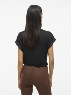Afbeelding voor product T-shirt van het merk Vila in het Zwart