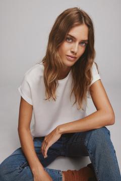 Afbeelding voor product T-shirt van het merk Vila in het Wit