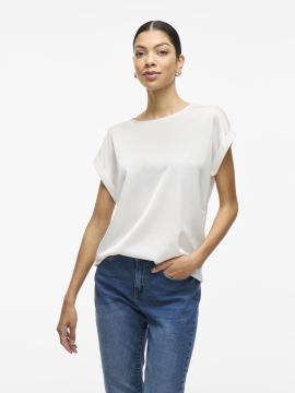 Afbeelding voor product T-shirt van het merk Vila in het Wit