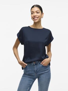 Afbeelding voor product T-shirt van het merk Vila in het Marine