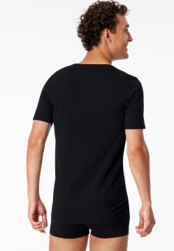 Afbeelding voor product T-shirt van het merk Schiesser in het Zwart