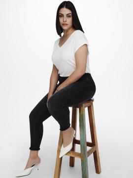 Afbeelding voor product Broek van het merk Only Carmakoma in het Zwart