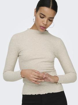 Afbeelding voor product T-shirt van het merk Only in het Beige