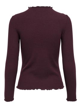 Afbeelding voor product T-shirt van het merk Only in het Bordeaux