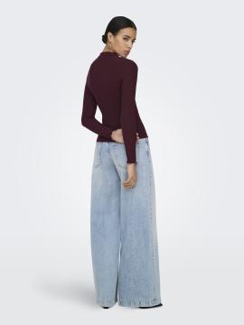 Afbeelding voor product T-shirt van het merk Only in het Bordeaux