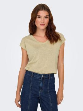 Afbeelding voor product T-shirt van het merk Only in het goud