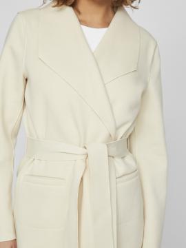 Afbeelding voor product Mantel van het merk Vila in het Beige