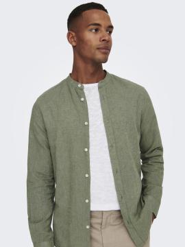 Afbeelding voor product Hemd van het merk Only & Sons in het Groen