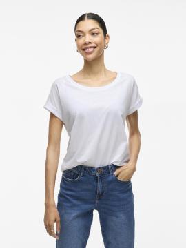 Afbeelding voor product T-shirt van het merk Vila in het Wit