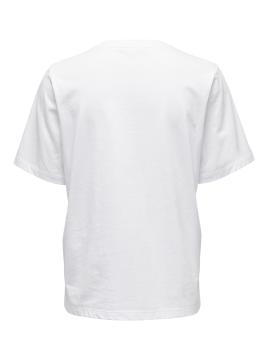 Afbeelding voor product T-shirt van het merk Only in het Wit