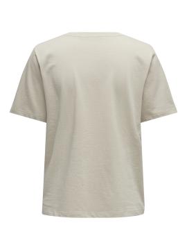 Afbeelding voor product T-shirt van het merk Only in het Beige