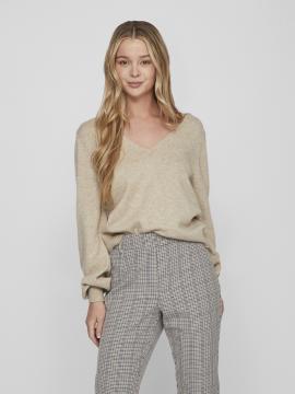 Afbeelding voor product Pull van het merk Vila in het Beige