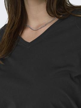 Afbeelding voor product T-shirt van het merk Only Carmakoma in het Zwart