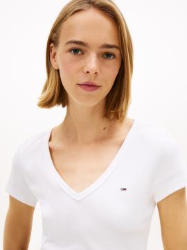 Afbeelding voor product T-shirt van het merk Tommy Jeans in het Wit