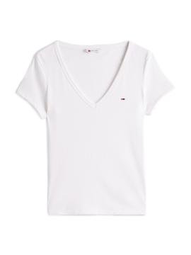 Afbeelding voor product T-shirt van het merk Tommy Jeans in het Wit