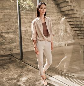 Afbeelding voor product Broek van het merk Mac in het Ecru