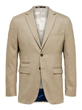 Afbeelding voor product Blazer van het merk Selected in het Beige