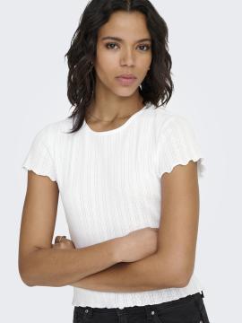 Afbeelding voor product T-shirt van het merk Only in het Wit