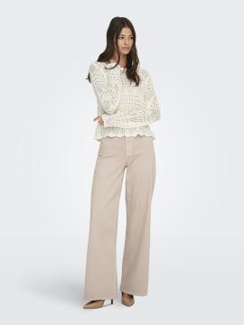 Afbeelding voor product Pull van het merk Jdy in het Wit