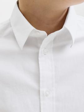 Afbeelding voor product Hemd van het merk Jack & Jones Junior in het Wit