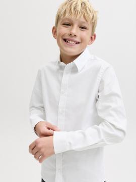 Afbeelding voor product Hemd van het merk Jack & Jones Junior in het Wit