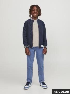 Afbeelding voor product T-shirt van het merk Jack & Jones Junior in het Ecru