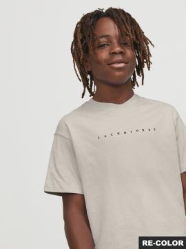 Afbeelding voor product T-shirt van het merk Jack & Jones Junior in het Ecru