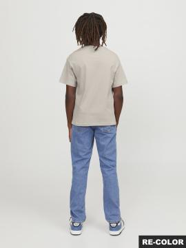 Afbeelding voor product T-shirt van het merk Jack & Jones Junior in het Ecru