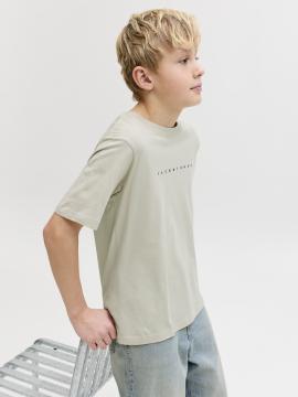 Afbeelding voor product T-shirt van het merk Jack & Jones Junior in het Ecru