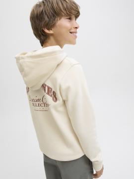 Afbeelding voor product Sweater van het merk Jack & Jones Junior in het Ecru