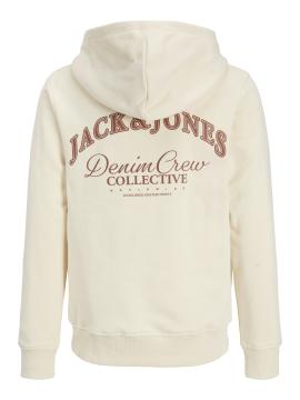 Afbeelding voor product Sweater van het merk Jack & Jones Junior in het Ecru
