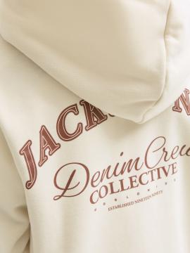 Afbeelding voor product Sweater van het merk Jack & Jones Junior in het Ecru
