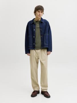 Afbeelding voor product Polo van het merk Jack & Jones in het Kaki