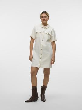 Afbeelding voor product Kleed van het merk Vero Moda in het Ecru