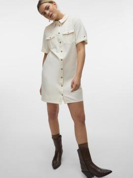 Afbeelding voor product Kleed van het merk Vero Moda in het Ecru