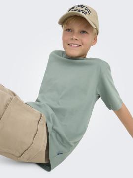 Afbeelding voor product T-shirt van het merk Only & Sons Junior  in het Groen