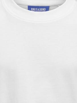 Afbeelding voor product T-shirt van het merk Only & Sons Junior  in het Wit